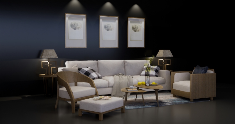 智慧灯杆su模型资料下载-室内家具SU模型_沙发SU模型（42套）