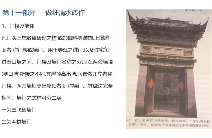 中国古建营造发源诠释（PDF，104页）-门楼及墙体