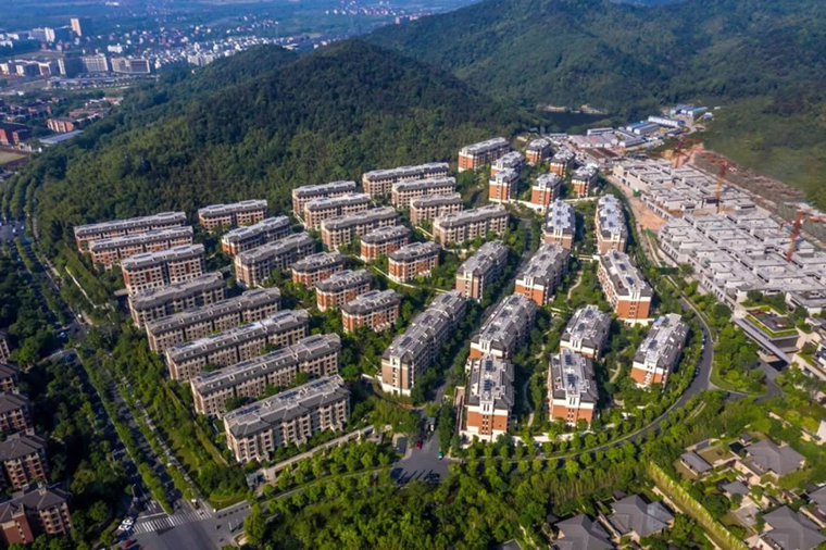 杭州万科郡西澜山住宅景观