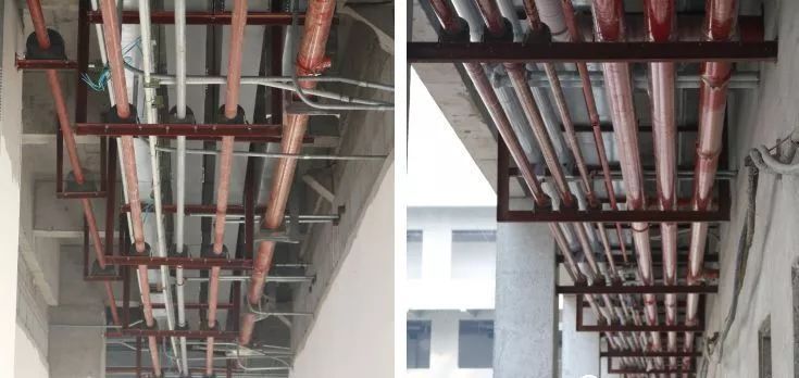 钢结构管道支吊架图集资料下载-管线综合支吊架做法