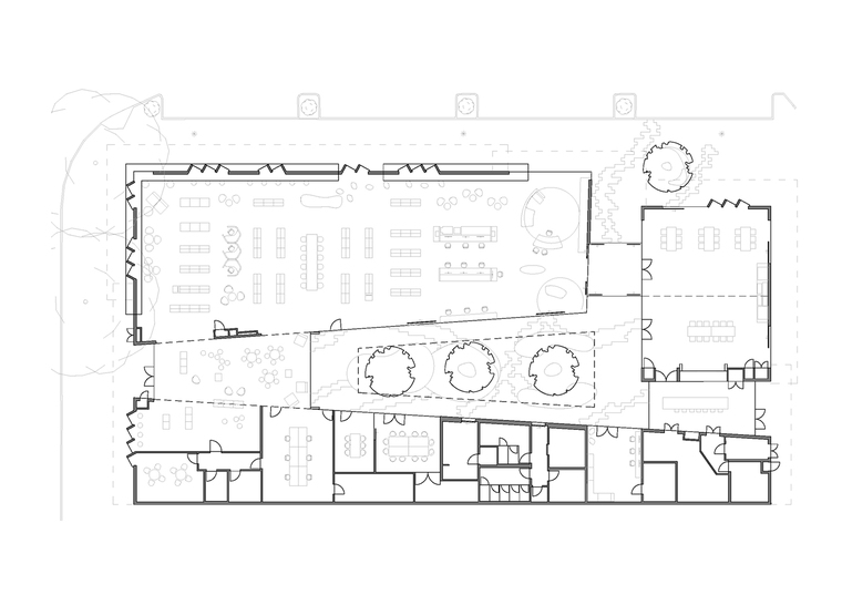 澳大利亚公园图书馆-Clean_Drawing_-_Floor_plan