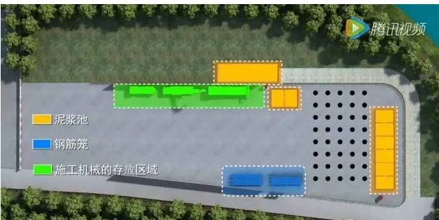 灌注桩头破除技术交底资料下载-钻孔灌注桩施工全过程3D动画截图