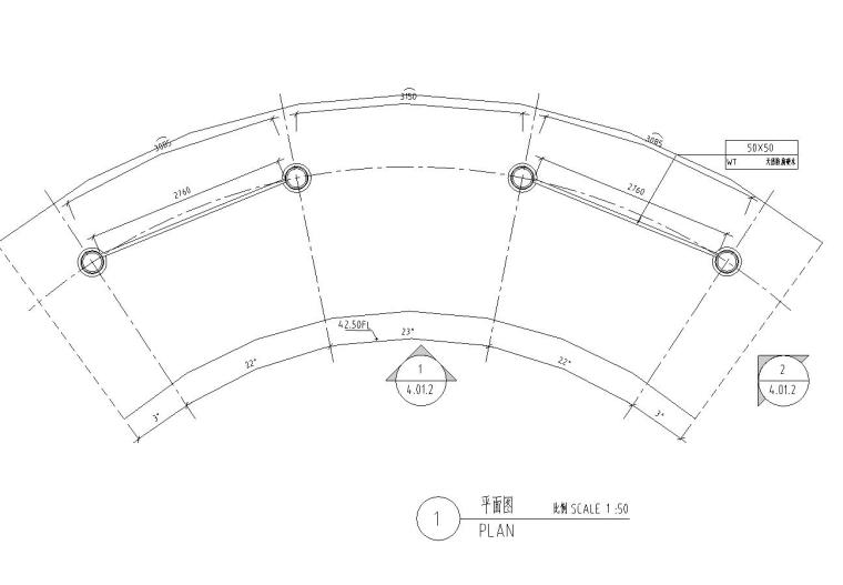 正方形廊架施工图详图资料下载-景观细部施工图|廊架四详图设计