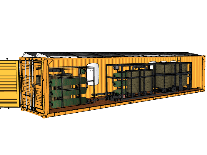 移动集装箱模块房资料下载-集装箱工业建筑模型设计