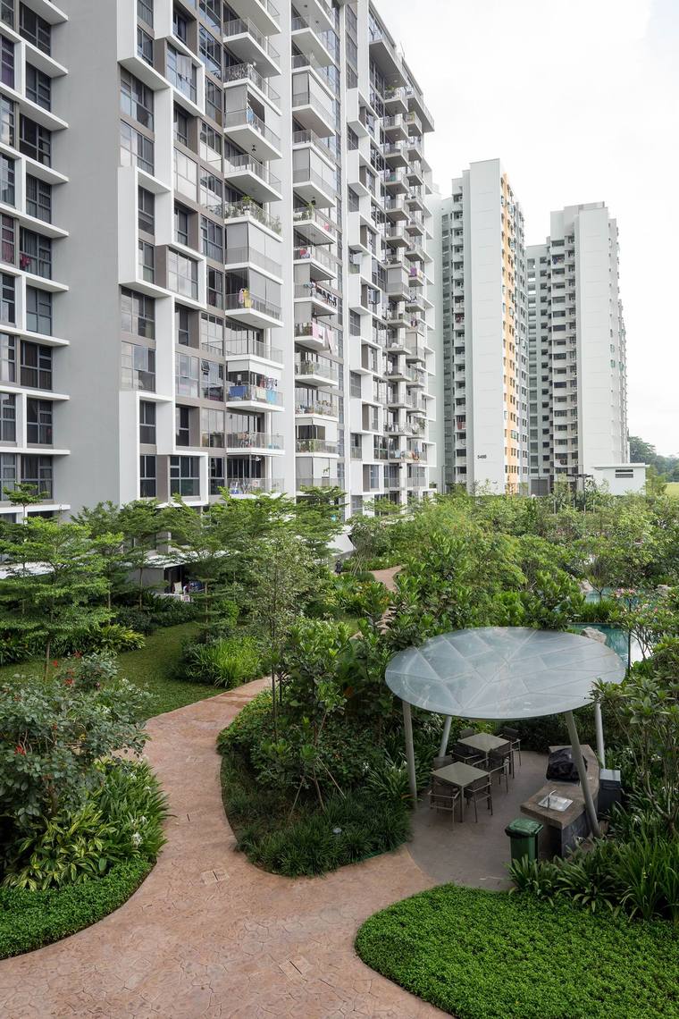 新加坡blossomresidences生态住宅景观