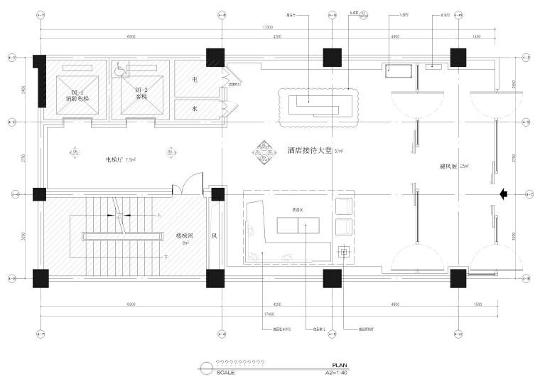 餐厅装修合肥资料下载-[安徽]​合肥希尔欢朋酒店施工图+效果图