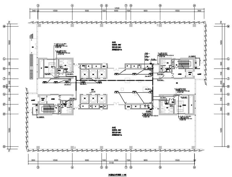 深圳2层变电站建筑图纸资料下载-广东深圳大型物流中心电气施工图