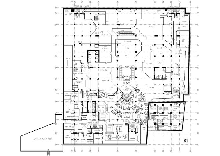 隔音节点大样图资料下载-[北京]王府半岛酒店施工工程施工图+实景图