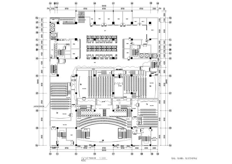 商筑给排水建筑图纸资料下载-[新疆]乌鲁木齐美亚巨幕影城施工图+实景图