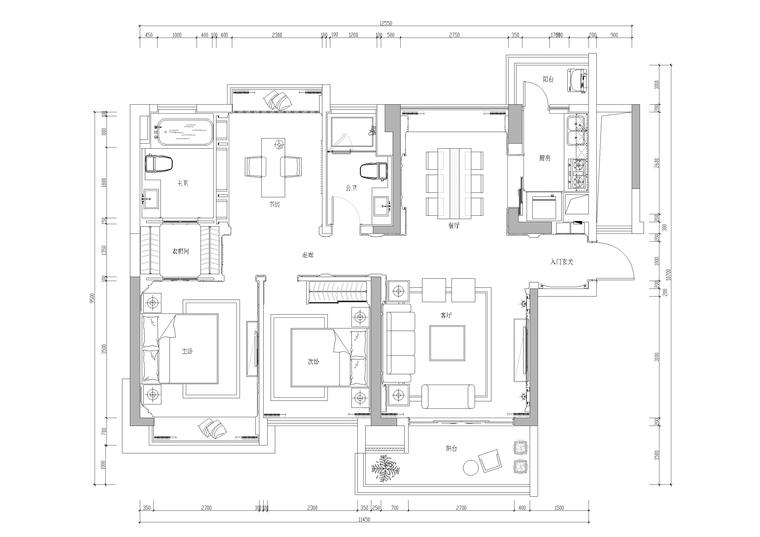 花园铺装大样资料下载-[深圳]东部现代城花园样板房施工图+3D文件