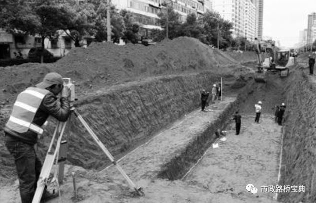 室外管道管道挖土计算资料下载-管道施工测量