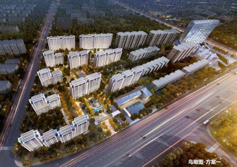 很是简约东方住宅资料下载-[北京]凤起东方住宅及商业项目建筑规划文
