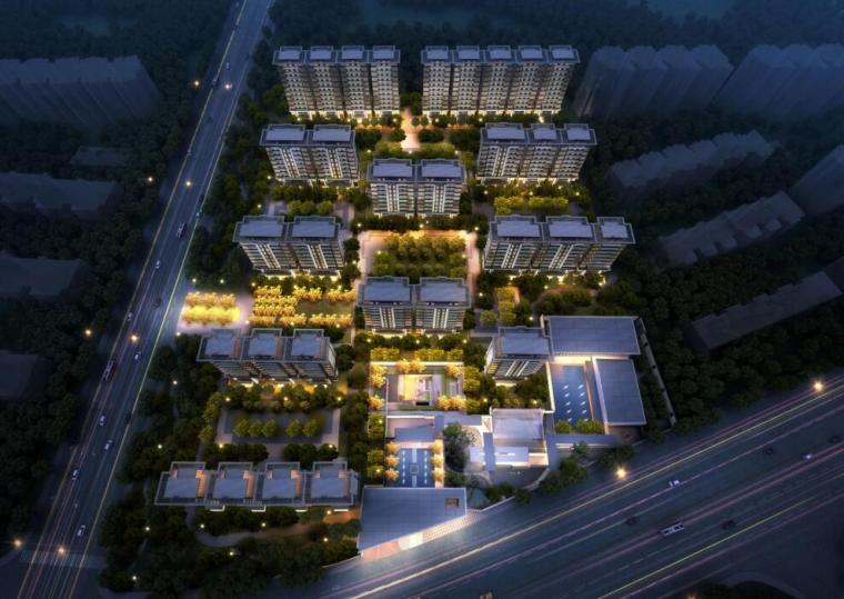 现代中式民居北京资料下载-[北京]现代中式轻奢豪宅洋房叠拼住宅方案