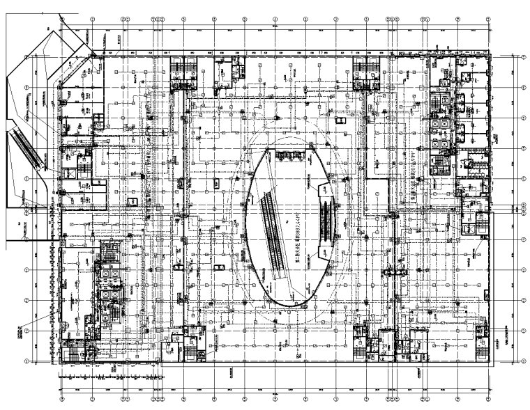 建筑施工图设计国际商业资料下载-四川达州国际广场商业及办公电气施工图