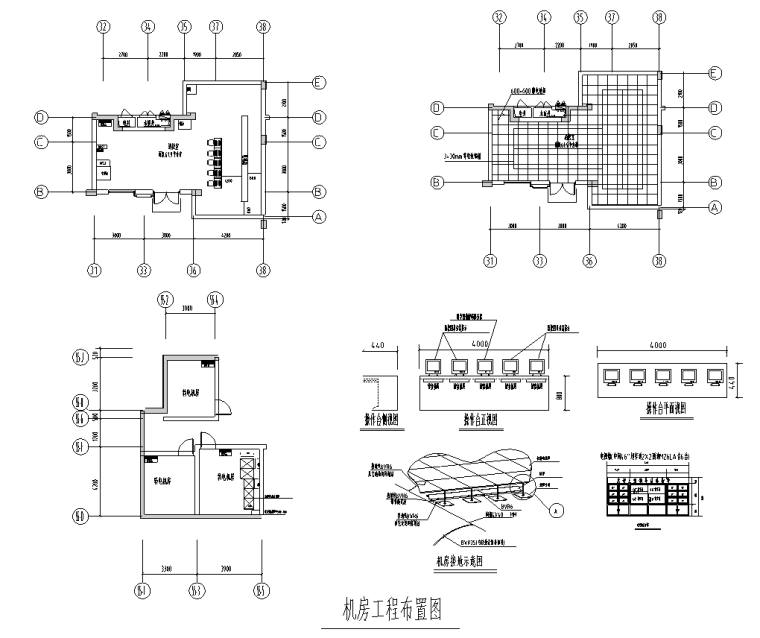 智能化机房安装资料下载-山东经济适用房弱电智能化施工图