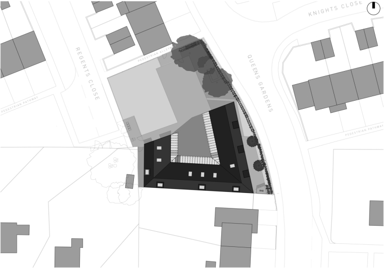 英国伊顿索肯幼儿园-_1401-Site-plan