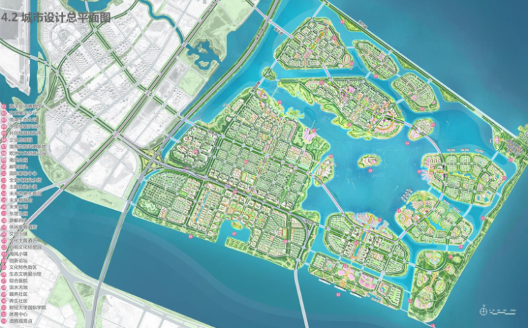 天津生态城临海新城城市设计文本（TJ设计）-城市设计总平面图