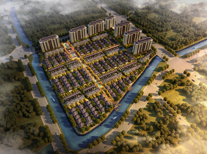 50平方米住宅资料下载-[上海]泰禾长兴大城小院住宅方案文本