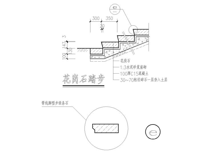 室外工程详细做法资料下载-室外工程，屋面大样详图