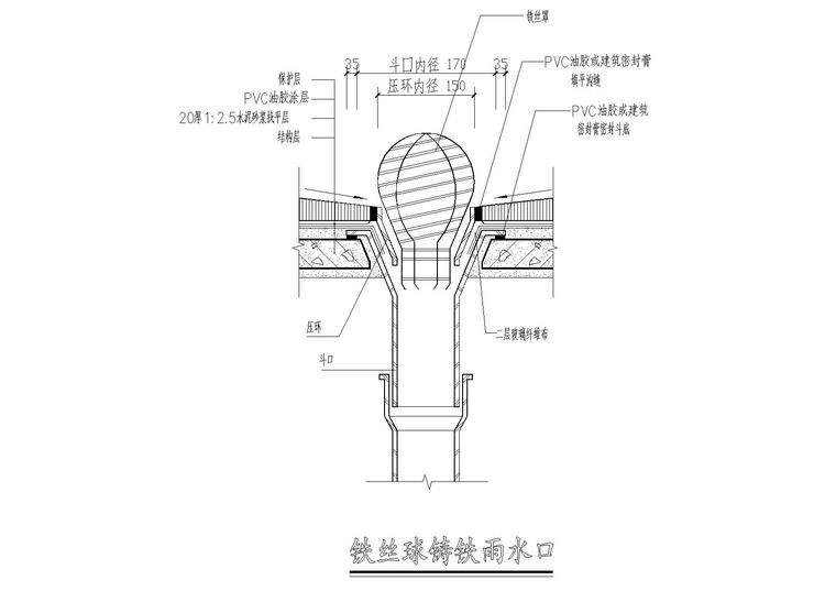 室外工程,屋面大样详图