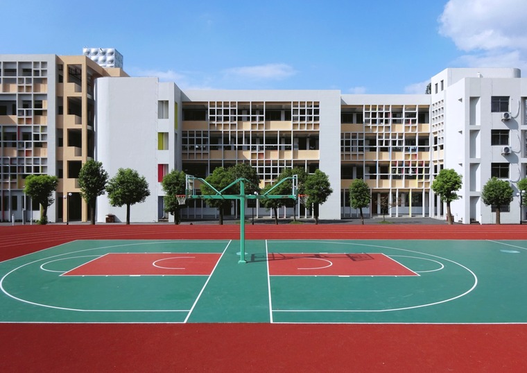 绍兴上虞龙山学校-11-1_2_教学楼-1_-2_teaching-building_-_副本