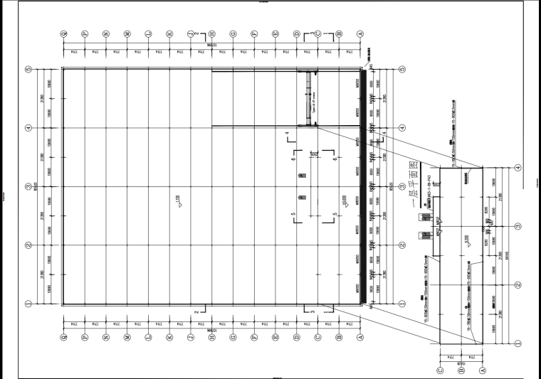 钢结构的建施图资料下载-钢结构厂房工程建筑施工图(完整版)