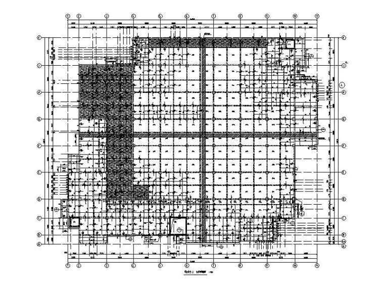 食堂建筑施工图方案资料下载-6层框架结构大学学生食堂结构施工图2013