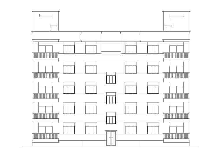 某建筑建筑施工图资料下载-[陕西]西安某小区住宅节能设计建筑施工图