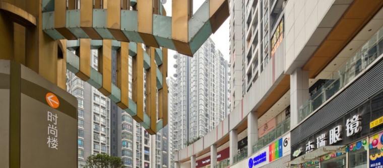 知名建筑模型制作资料下载-[重庆]南坪知名地产广场建筑模型设计