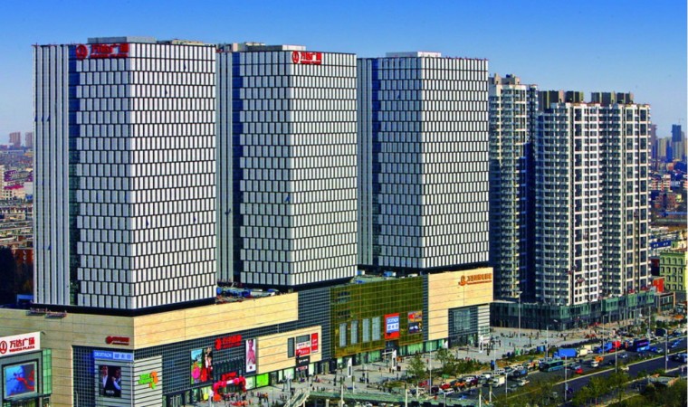 知名建筑模型制作资料下载-[天津]知名地产广场建筑模型设计