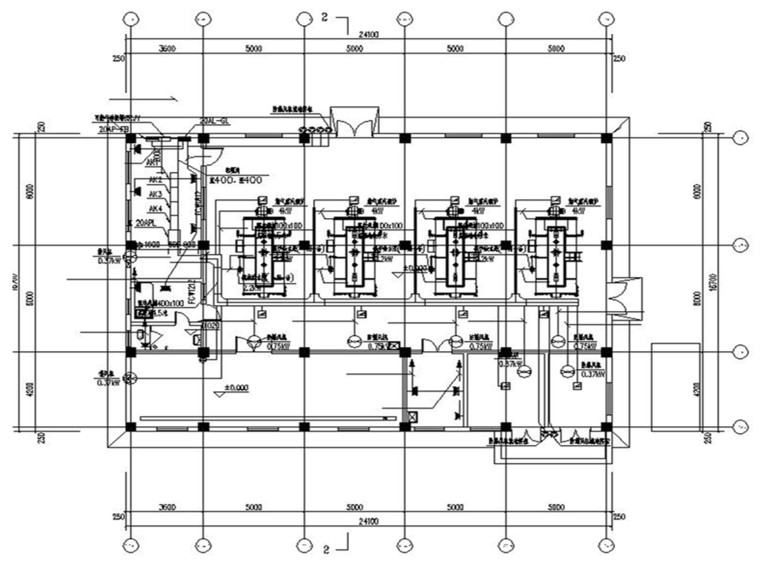 BIM等级物流园考试时间资料下载-电商物流园锅炉房电气设计