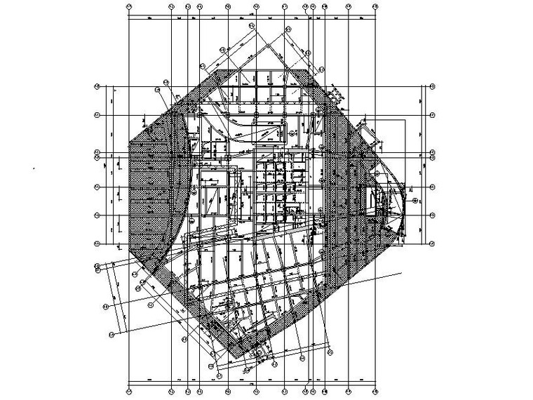 10层办公楼建筑施工图资料下载-180m超高层框筒结构办公楼建筑结构施工图