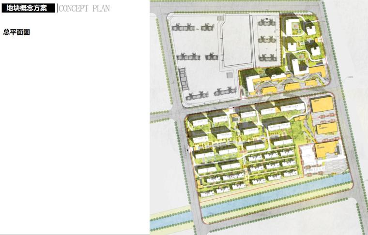 [安徽]新中式风格叠拼洋房高层住宅建筑方-总平面图