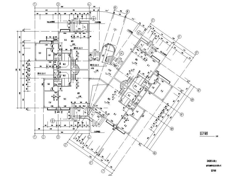 公寓户型分析资料下载-复式公寓建筑户型设计图