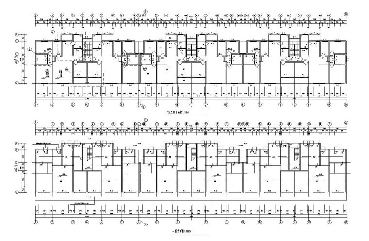 70平米户型案例资料下载-120平米住宅及错层户型设计图