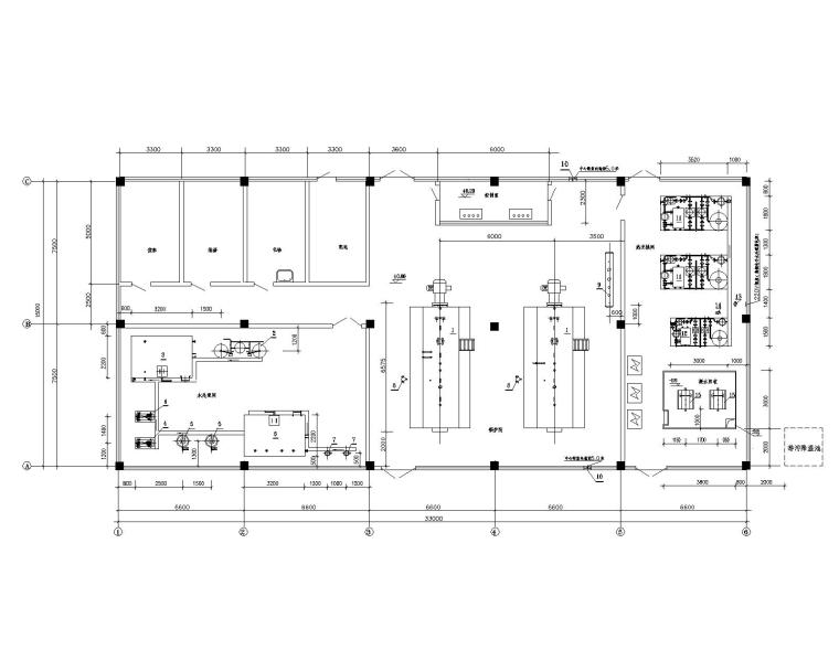 锅炉房设备图资料下载-四川沱牌药业燃气锅炉房热力系统设计施工图