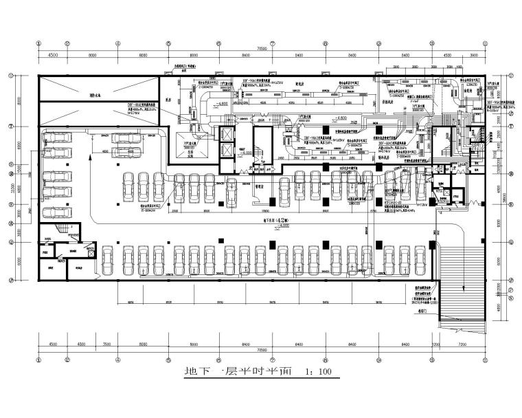 3层宾馆设计图资料下载-浙江21层三星级大酒店暖通施工图（含人防）