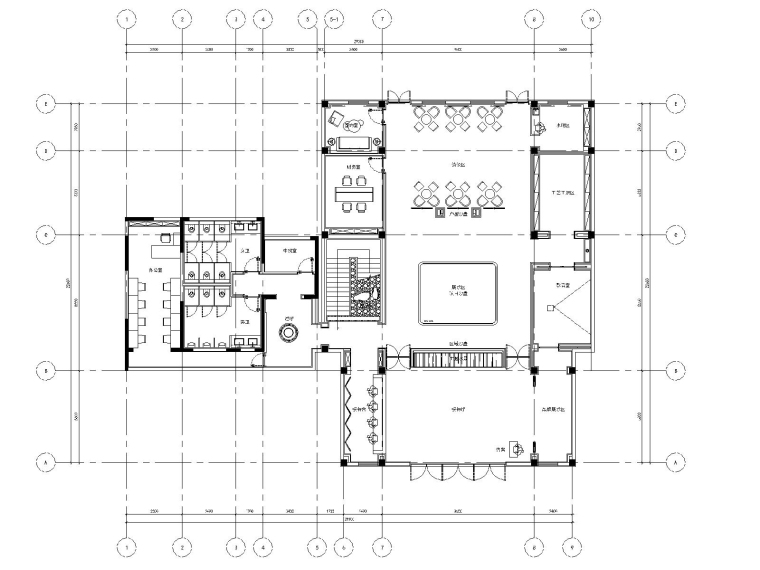 流线型售楼建筑方案资料下载-济南售楼部全套施工图+方案PPT+效果图