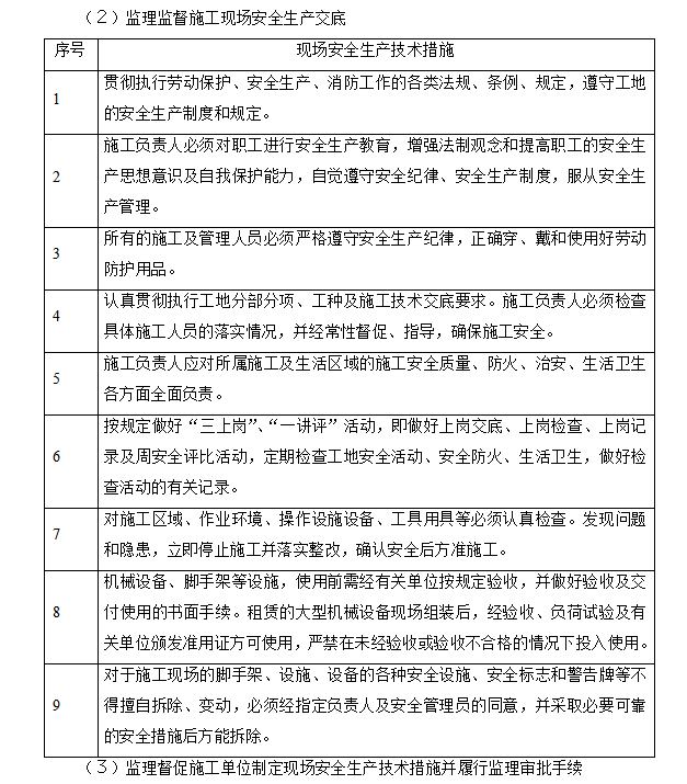  [深圳]片区旧改项目建筑安装工程监理规划-安全生产交底