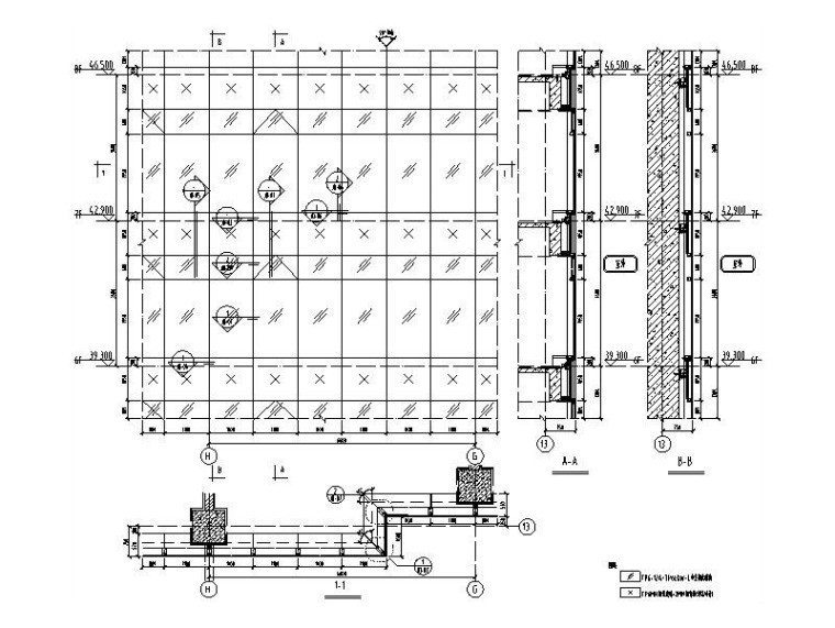 单元式幕墙悬臂吊方案资料下载-单元式幕墙系统标准图