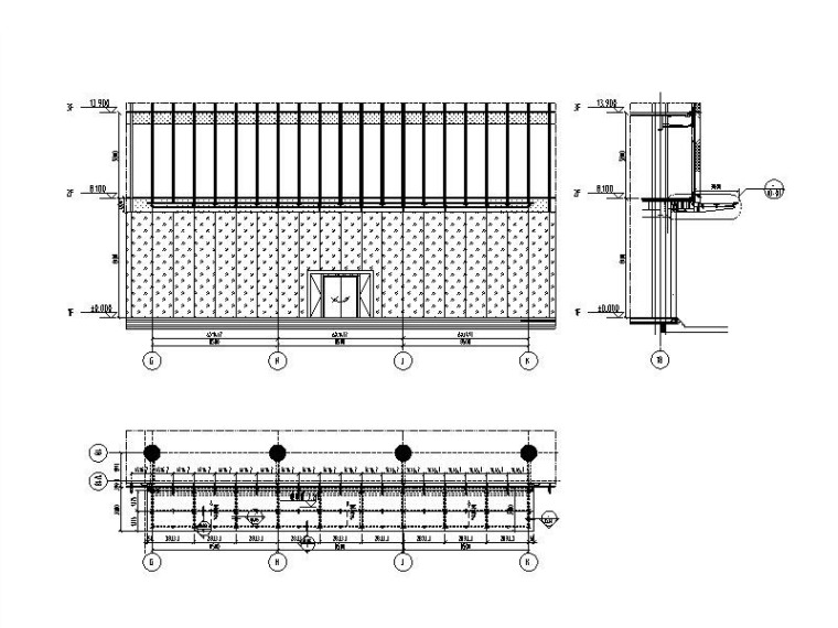 8米简支板桥标准图资料下载-雨棚系统标准图