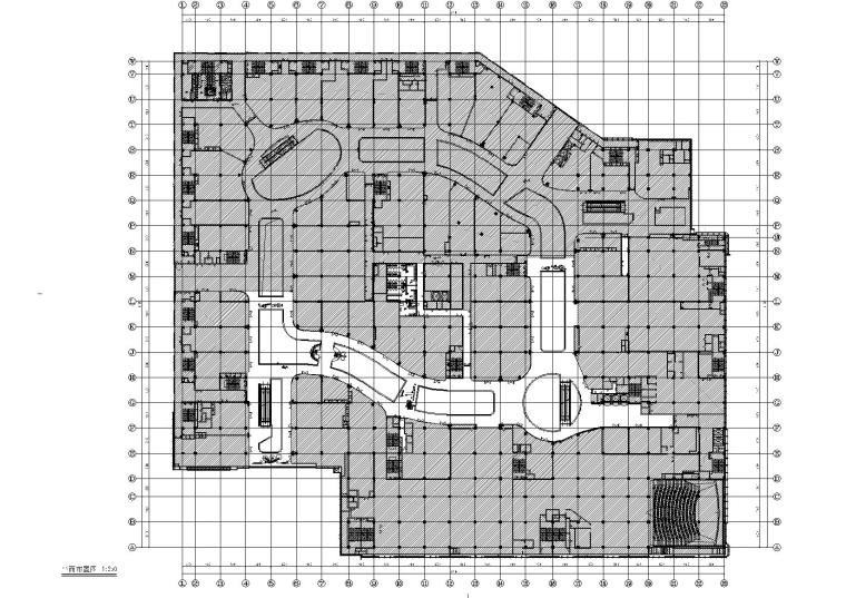 帆船船宿施工图资料下载-[上海]-颛侨知名地产广场儿童主题街施工图