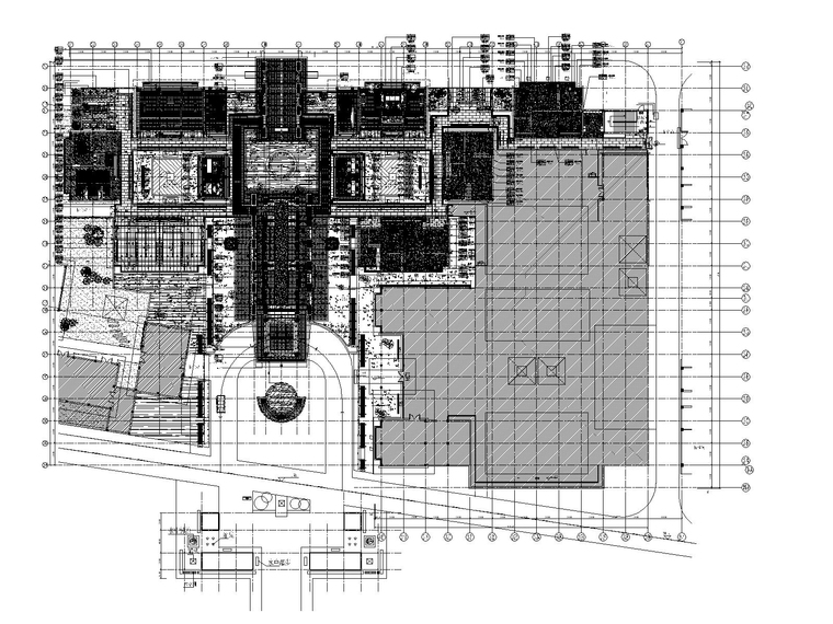 度假酒店建筑效果图资料下载-[云南]铂尔曼五星度假酒店室内装修施工图