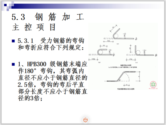 混凝土结构工程施工质量验收规范解读-钢 筋 加 工