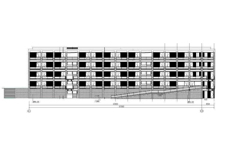 成都华润万象城cad资料下载-[惠州]知名地产小径湾大学建筑施工图_含水暖电