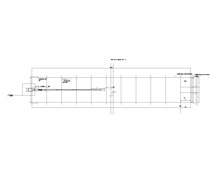 砖混结构鸡家庭农场结构施工图(钢柱钢屋架)-一层平面图