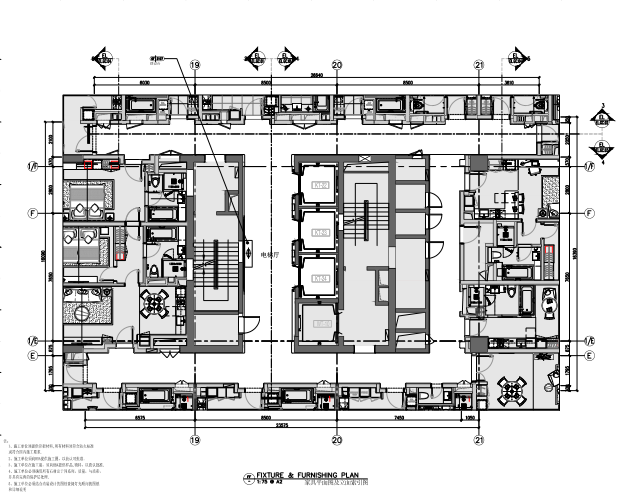 26层公寓效果图资料下载-南通雅诗阁服务公寓样板间施工图+效果图