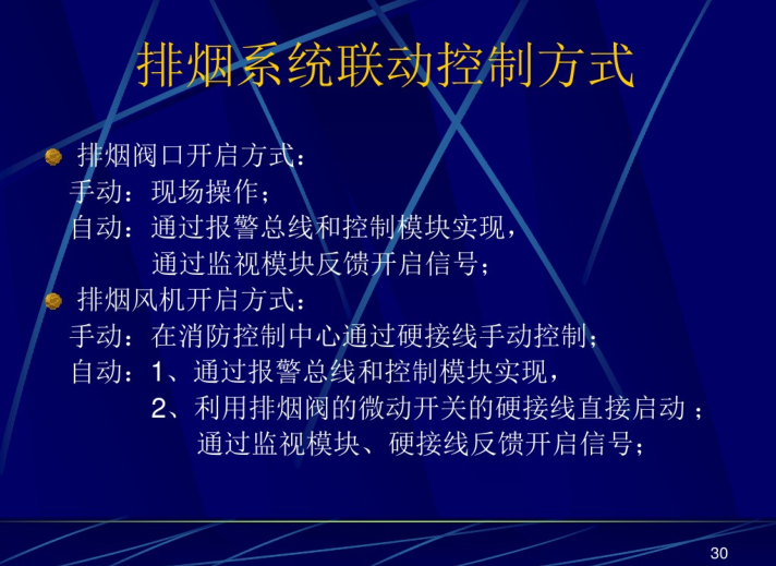 暖通空调系统控制资料下载-暖通空调防烟排烟系统