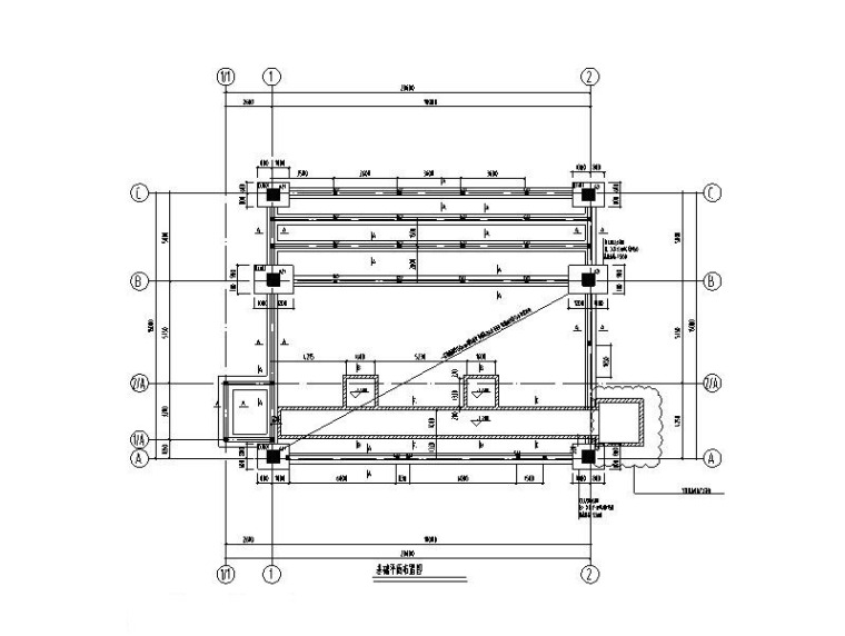 组合楼板钢框架资料下载-钢结构稻谷烘干厂建筑结构施工图(组合楼板)