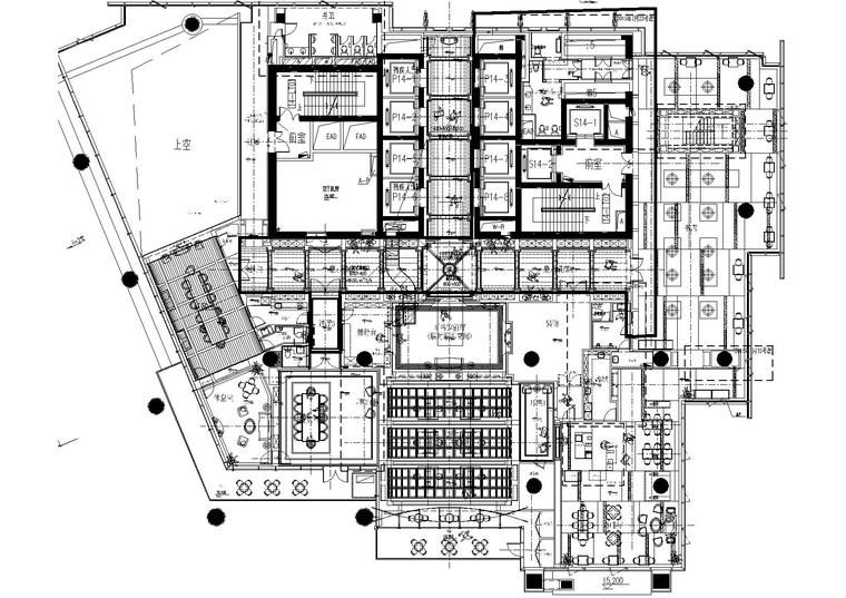 音乐餐厅施工图效果图资料下载-[上海]-嘉昱建投书局图书馆施工图+实景照